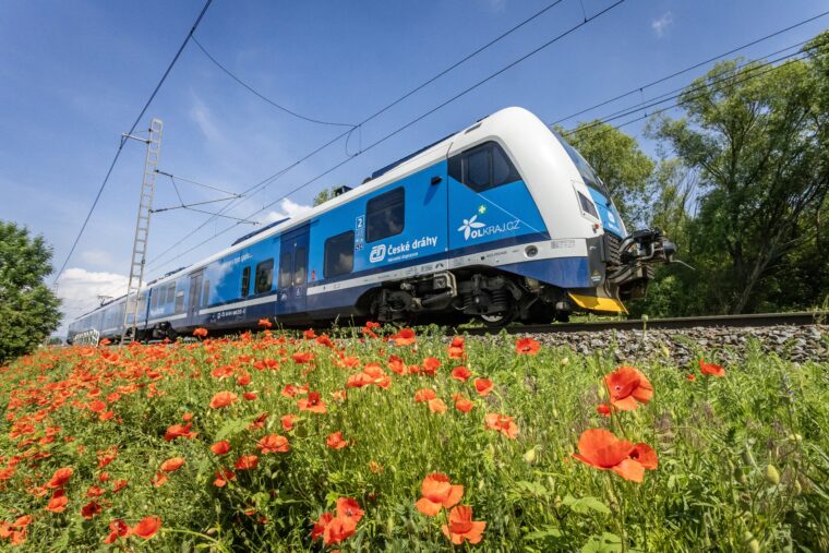České dráhy train